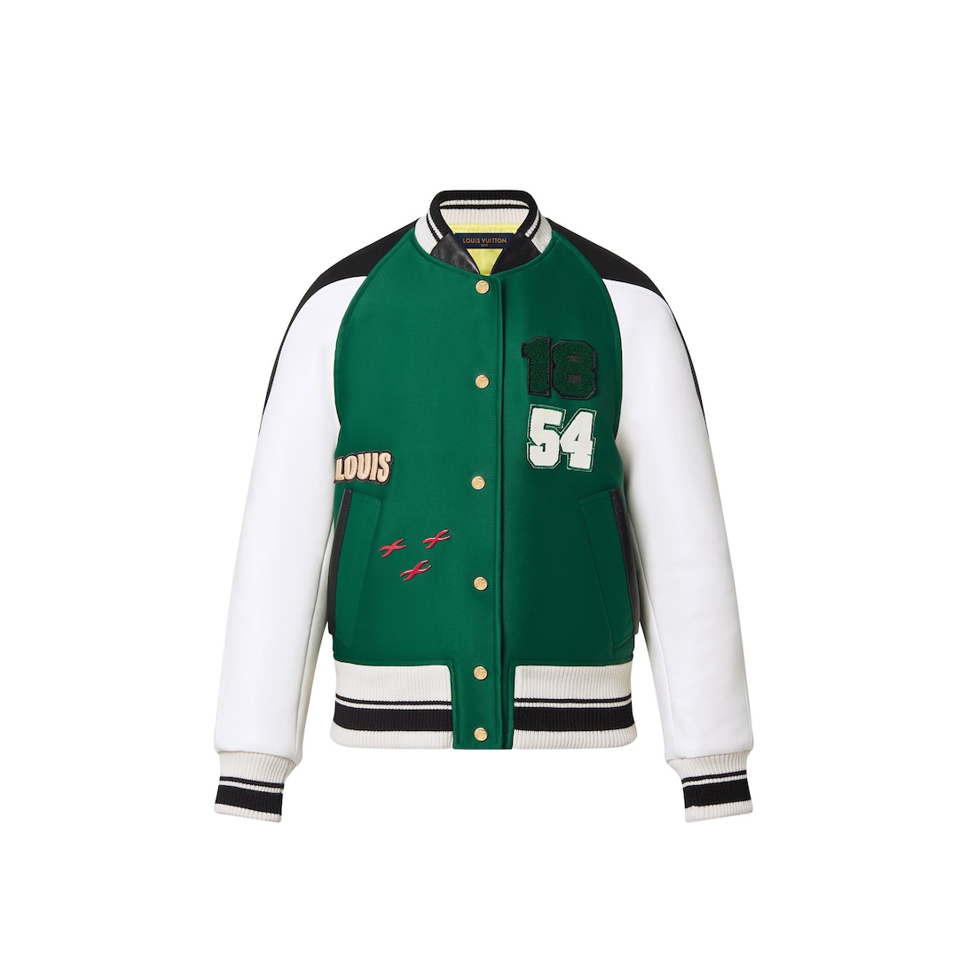 Louis vuitton 2025 letterman jacket